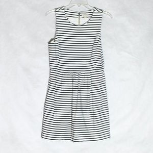 NWOT J. Crew Black & White Striped Dress (Size: S)